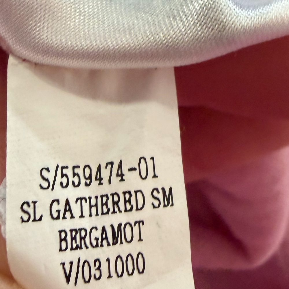 NWT Old Navy Linen Blend Gathered Smocked Sleeveless Baby Pink Jumpsuit - Picture 13 of 13